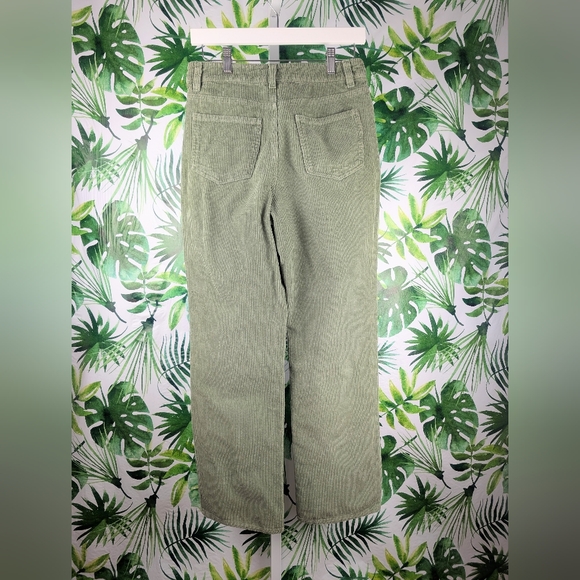 Forever 21 Light Green Corduroy Pants (Size: Medium) 1lb 0.5oz - Picture 7 of 9